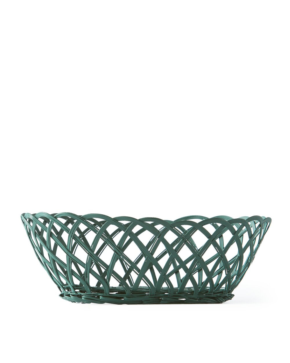 Bakkie kurv, Dark Green - oval